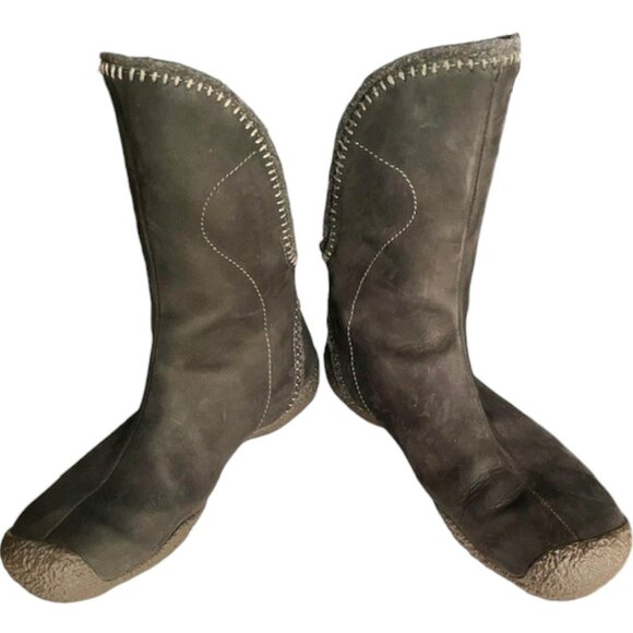 Keen Chamonix Leather Winter Boot - Black - 10 - Picture 5 of 9